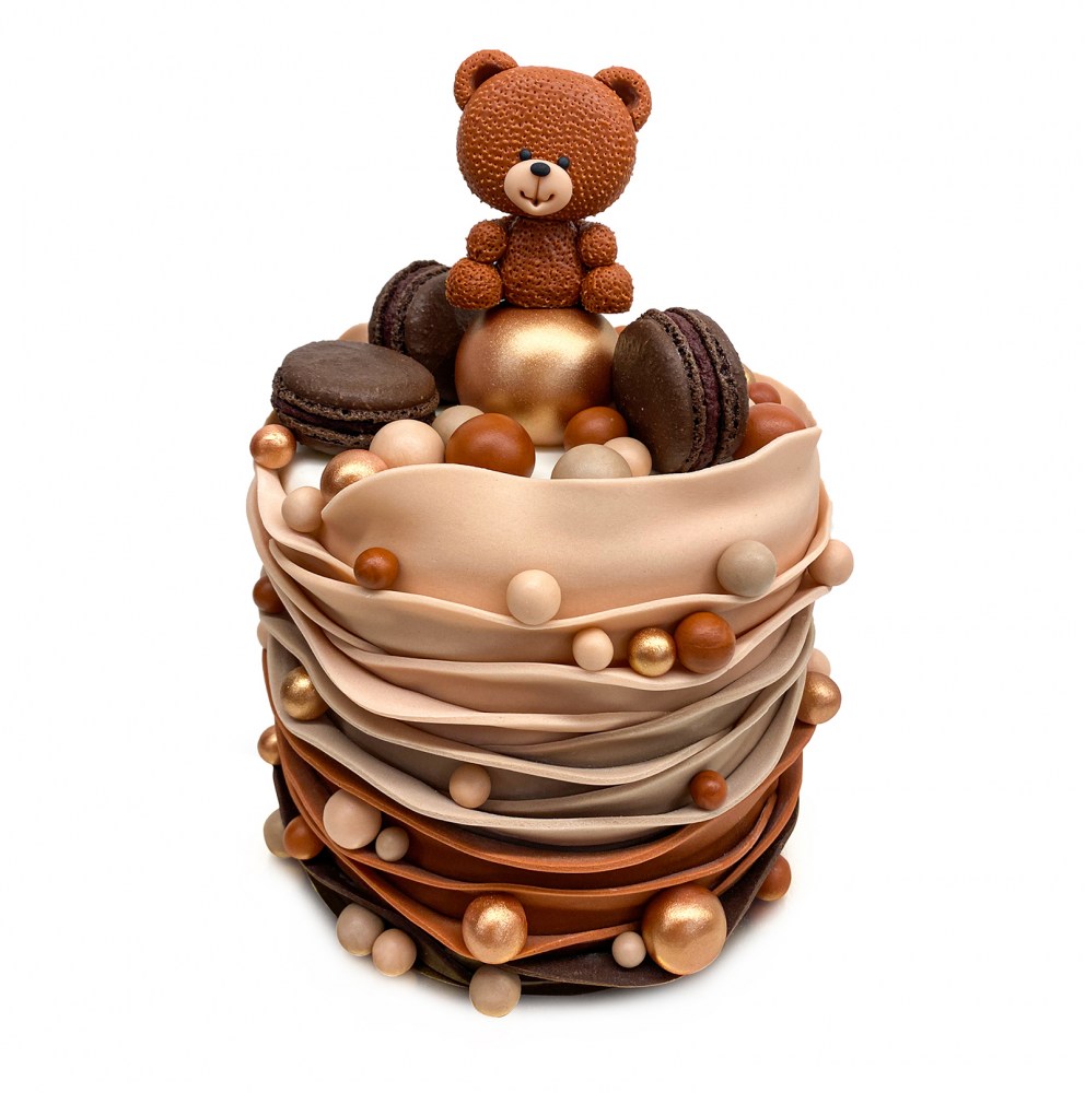 Medvídkový dort s volánky Ollies